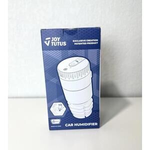 Joy Tutus Black Car Humidifier with Storage Compartment